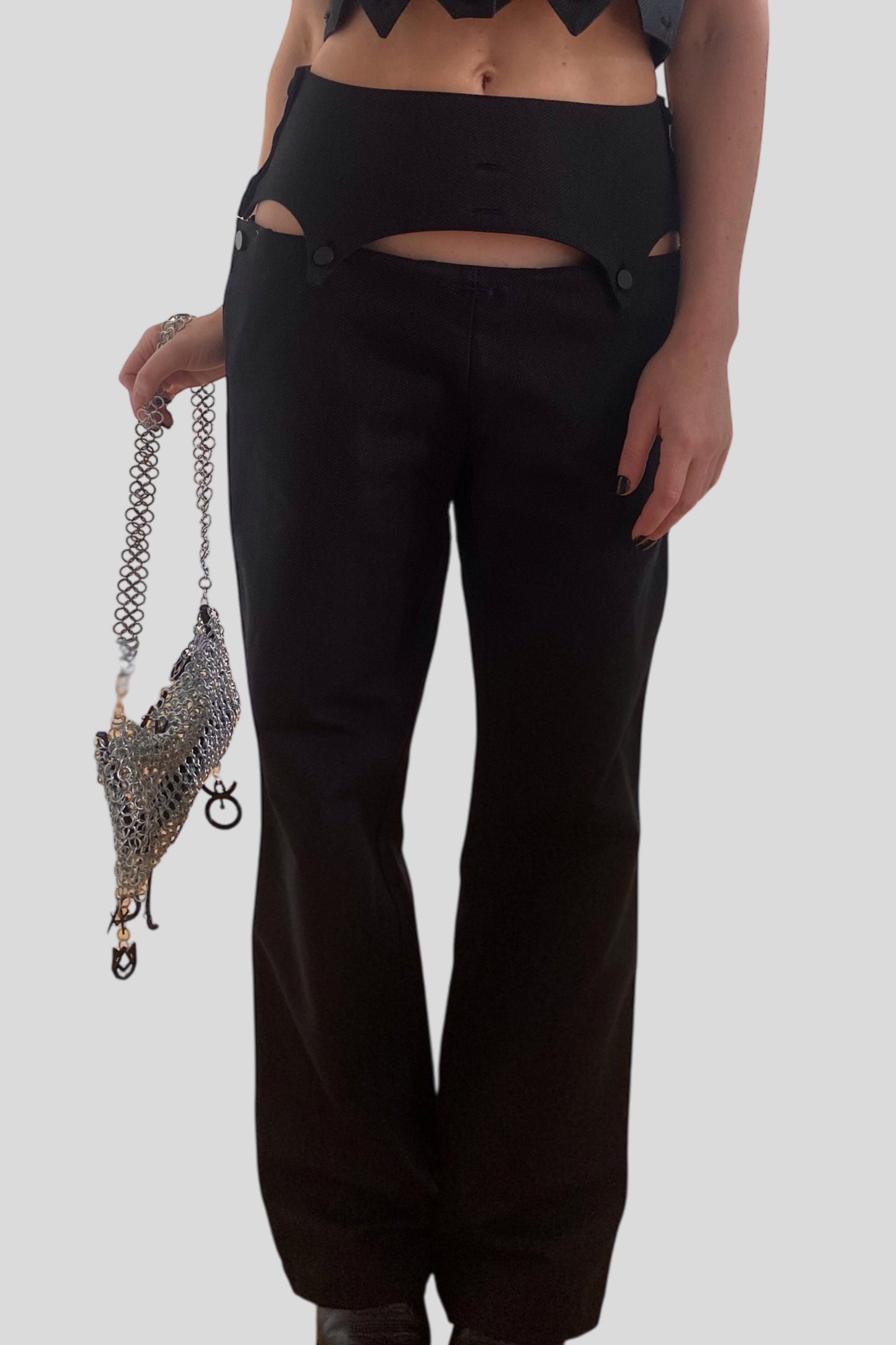 Pantalon Montaigne + ceinture Boétie